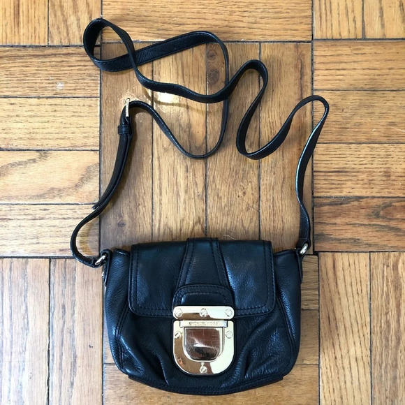 Michael Kors Leather Crossbody Purse - Picture 1 of 9
